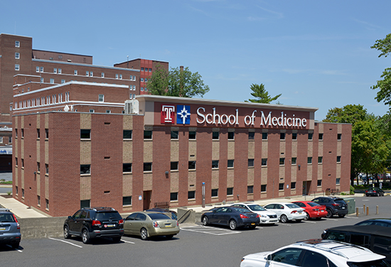St. Luke's and Temple School of Medicine building