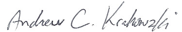 Dr. Krakowski Signature