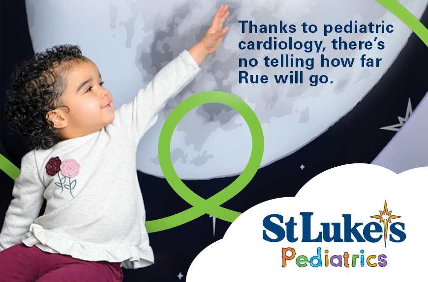 Thanks to pediatric cardiology, there's no telling how far Rue will go