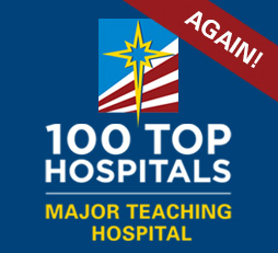 100 Top Hospitals. Major Teaching Hospital.