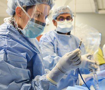Mary, who returned home the day after her surgery, felt honored and privileged to be the first patient to receive the Micra pacemaker.