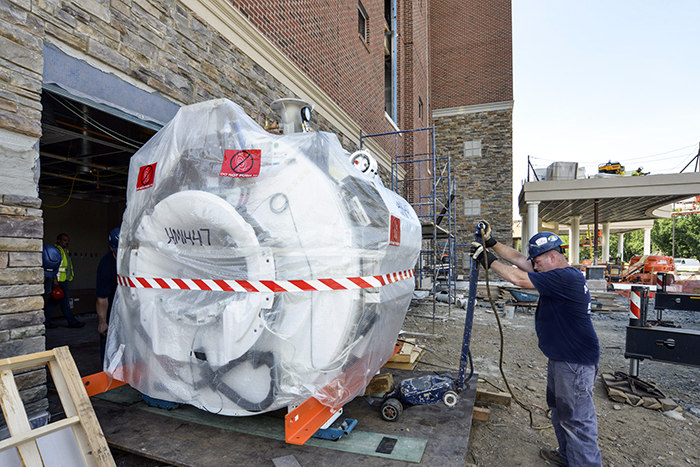 New MRI delivered to St. Luke’s Monroe Campus