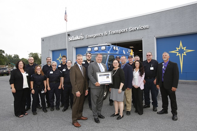 St. Luke's Emergency Transport Award