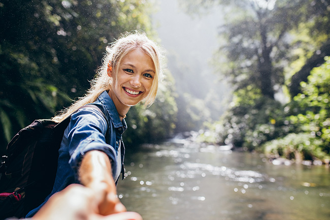 Female Hiker