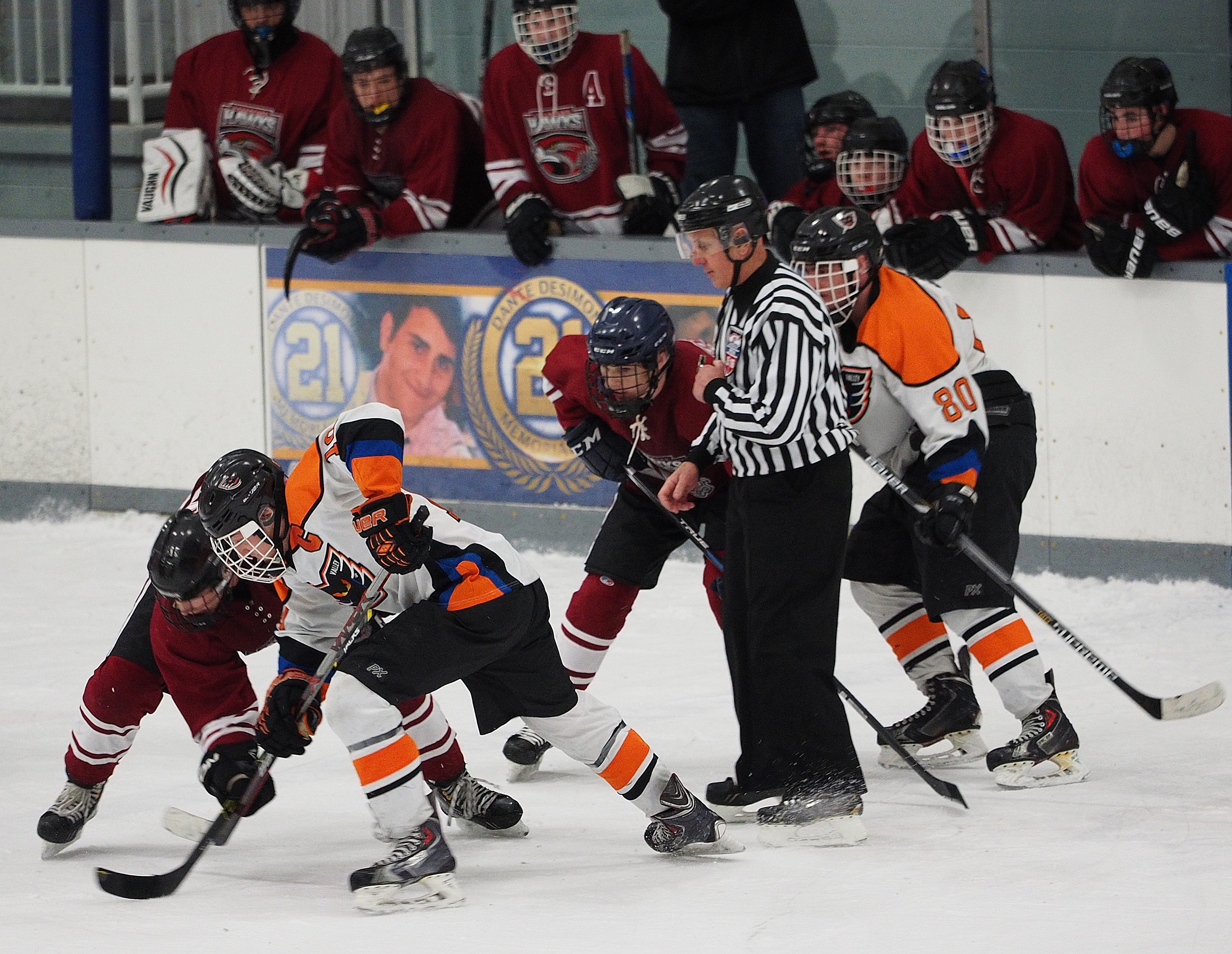 Lehigh Valley Phantoms Visit Phantoms Youth Hockey Team 