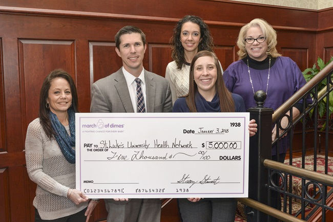 March Of Dimes Check