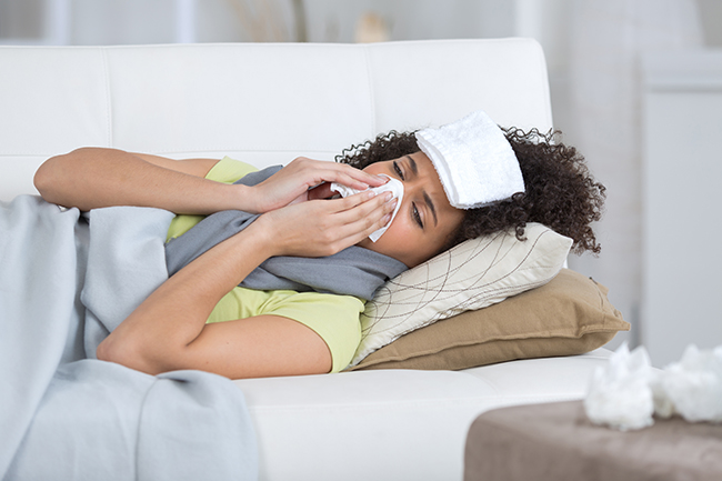 Flu versus Cold Header