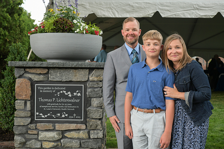 Chapel and Garden Named for Beloved CFO Tom Lichtenwalner