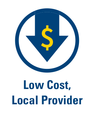 Low Cost, Local Provider