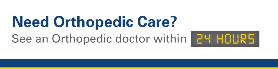 Need orthopedic care? St. Luke's University Health Networks offers orthopedic doctor appointments within 24 hours. 
