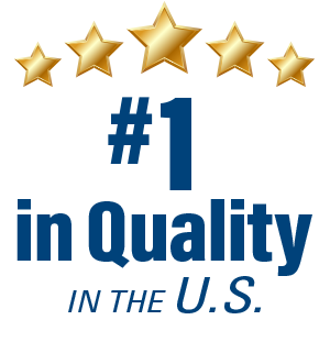 #1 in quality in the U.S.