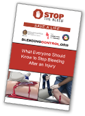 Stop The Bleed Pamphlet