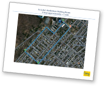 Thumbnails Bethlehem Campus Walking Route