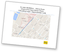 Thumbnails School of Nursing Walking Route