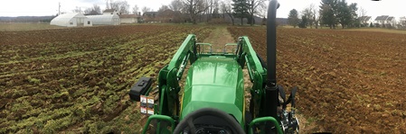 first plow of season