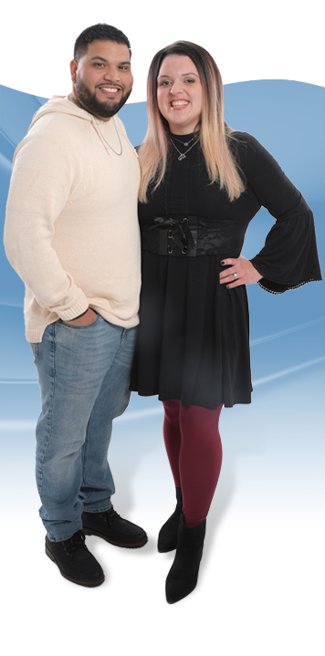 Victoria Gomez and Angel Narvaez