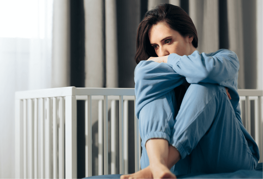 New mother struggling with mental health