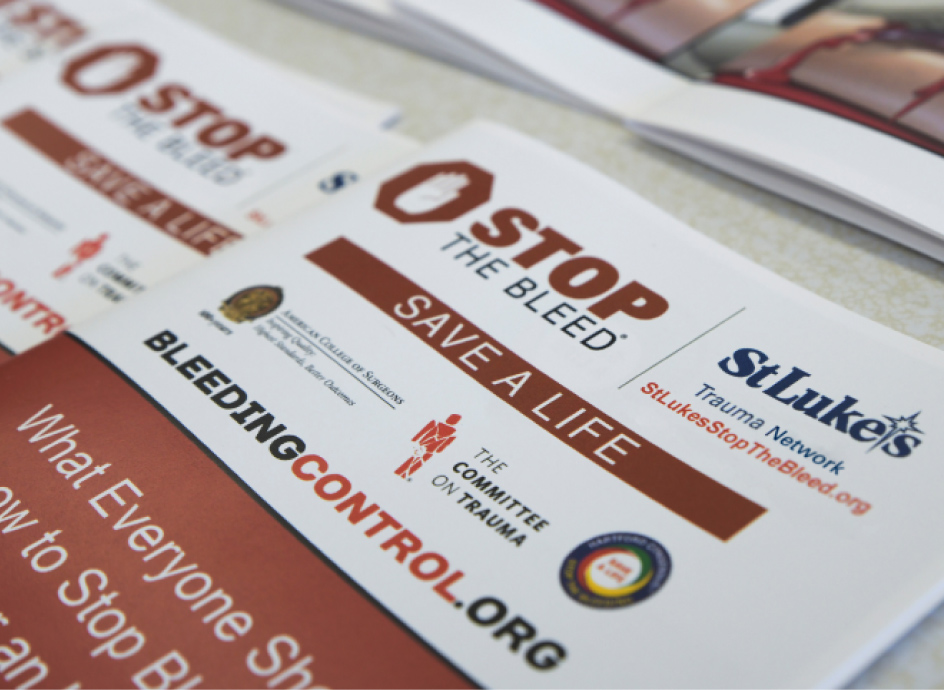 Stop the Bleed booklets