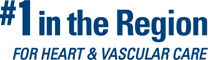 #1 in the Region | For Heart & Vascular Care