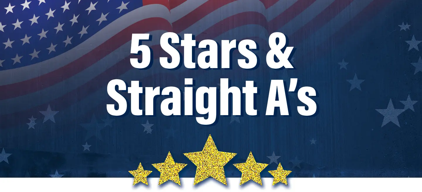 5 Stars & Straight A’s