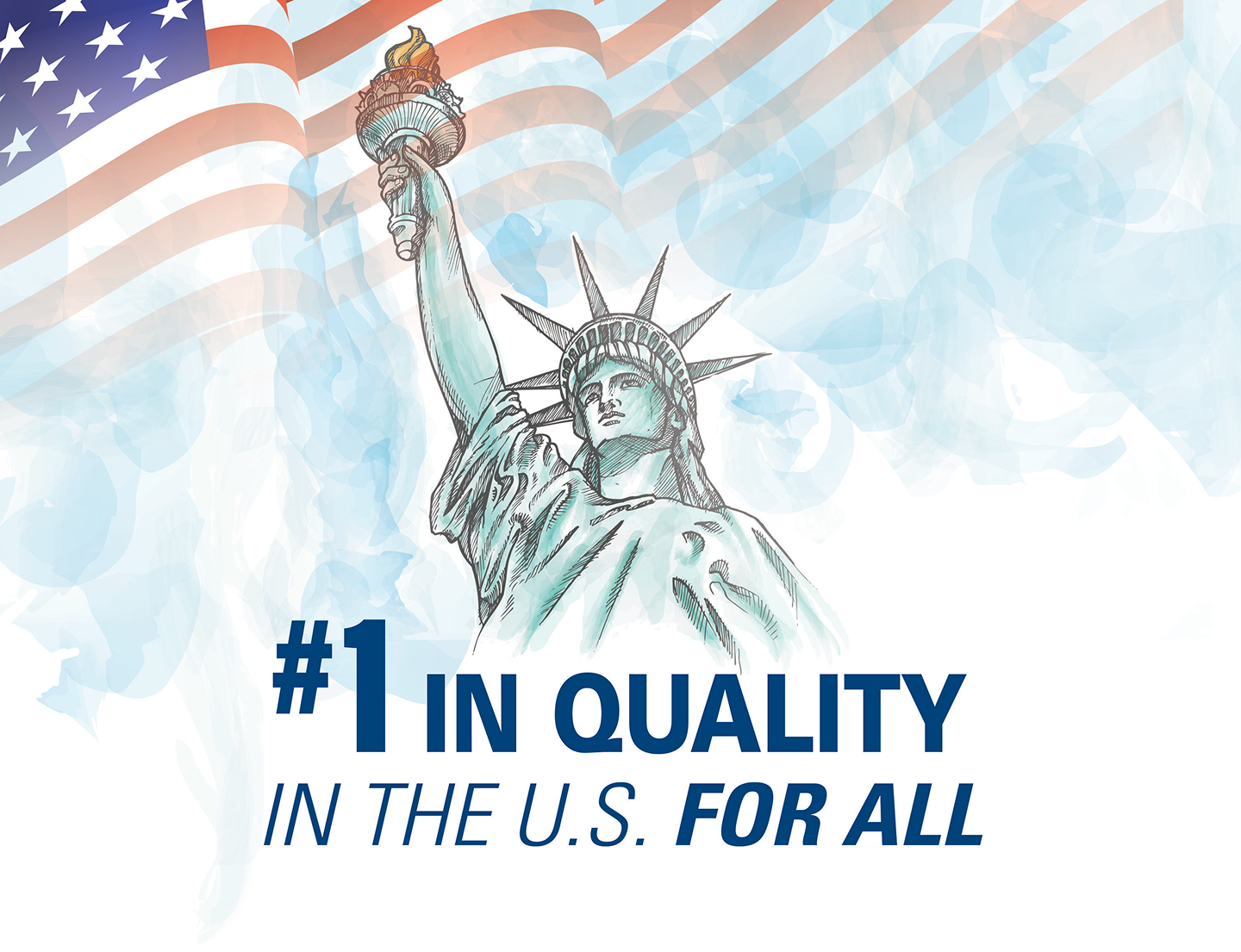 #1 in quality in the U.S. for all