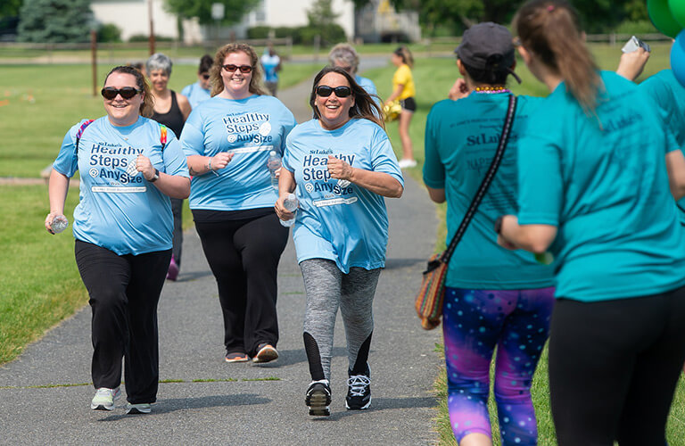 Action photo of Healthy Steps 5k Challenge