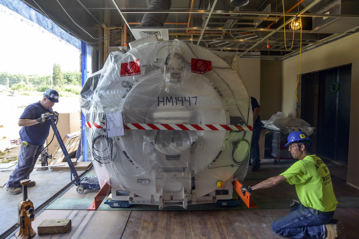 New MRI delivered to St. Luke’s Monroe Campus