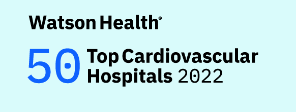 One of the Top 50 Top Cardiovascular Hospitals Nationally For 2022